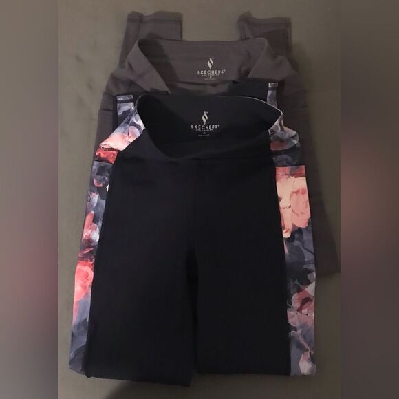 Skechers Pants - 2 Pair Skechers Women’s Leggings with Pockets